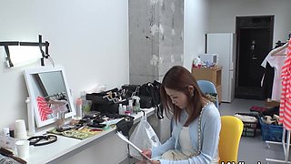 Airi Mizusawa gets ready to be a sex slave for her man
