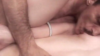 Older mature guy gets to fuck this perfect perky tit teenage slut chick