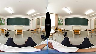 Japanese hairy teen vr video