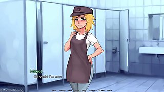 This cute femboy gave me a deep throat session at Hazelnut Cafe