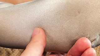 343 (custom Video) Your Fetish - Thick Tights in Sperm? I Will Masturbate with a Vibrator for You My Friend!