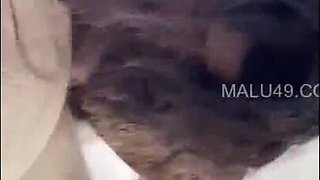 Indian Tamil Wifey Displays Titties on VC and Poking