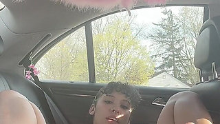 Playing with This Pussy in the Church Parking Lot