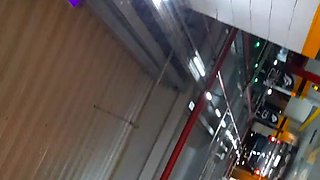 Busty Czech amateur fucks outdoor in public