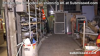 Chesty Blonde Slave Kirsty Waterfall Gets Dominated at Submissed