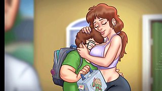 Milf mom, hentai, day