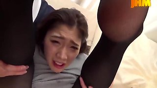 Thick Pantyhose Peeks From The Big Booty Wives Next Door! - A
