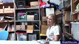 Thief in uniform Alyssa Cole pounded by perv police officer