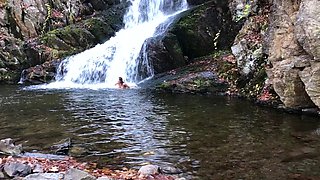 Amateur coeds voyeur fucking in public place