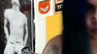 Big boobs milf masturbates with her dildo