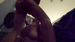 Extreme BBW Tinder Bitch wanted anal sex so I put it in her ass and then stuck it in her mouth