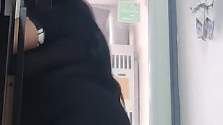 Flirty and Big-ass Stepmom, Only Fans in Slow Motion, in the Kitchen