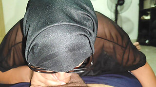 Hot Indian chick gets stripped and pussy ate and fucked on the sofa