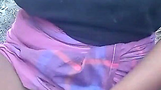 Squeezing My Boobs Twisting My Nipples Peeing Outdoors