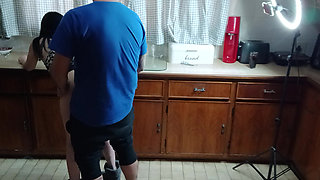 Kitchen fun time