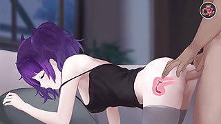 Hentai Uncensored Ripped the Tight Pussy of a Japanese Whore