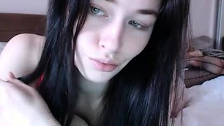 Hottest brunette solo webcam masturbation 2