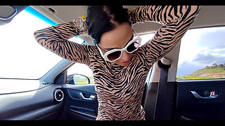 I'm Going to Fuck Hard Whoever Gave Me a Ride in His Car