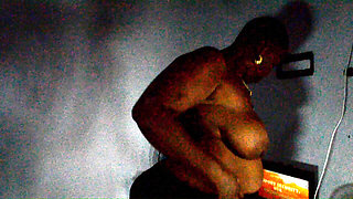 I Masturbate to the Big Ass of This BBW After Blowjob