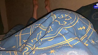 Stepassociate's daughter gave stepfather a fellatio under