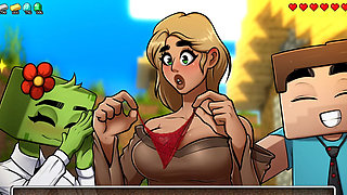 Minecraft Horny Craft - Part 50 Herobrine! Creeper Wife! by Loveskysanhentai