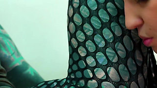 Anal Fist and Squirt Fun - Goth Lesbians Go Wild in Latex - Fisting, Squirting, Gapes