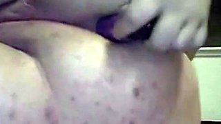 BBW Anal Webcam Show - Close Up Action!