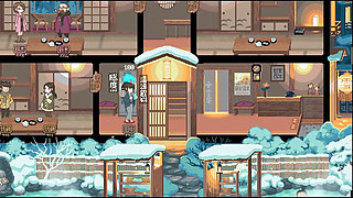 Yukiya Hot Spring the Waters of Fertility Hentai Game Ep.5 Onsen Sex Orgy with Multiple Creampie!