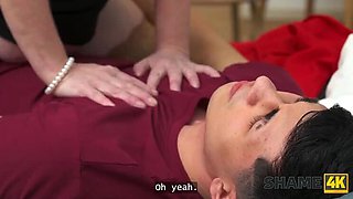 Shame4K: Neighbor MILF Rita Pussy's Amateur Footjob Makes Cock Hard in Czech HD