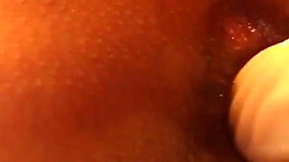 Homemade Fingering My Latina Slut in Her Ass and Pussy