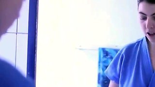 Soapy Brunette's Shower Solo