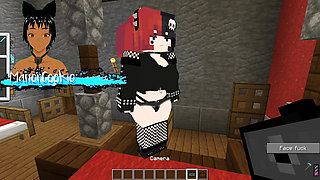 The Jenny mod Fapcraft Minecraft - Ellie being the true Goth girl we want and see her getting fucked
