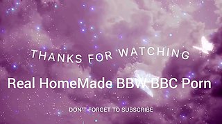BBC Fingering Spanking My Fat Booty Bent Over