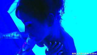 An Angel's Ass Glows In The Dark With James Deen, Angel Dark - Brazzers