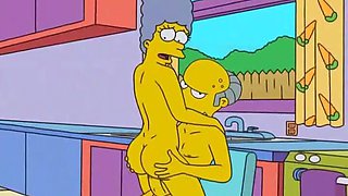 Marge Simpson cheating wife movie