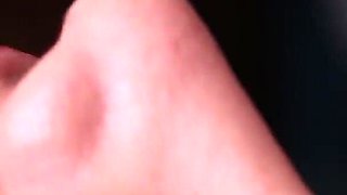 Close up Mouthful