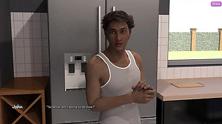 My Stepbrother's Wife #59 - John Got a Passionate Kiss From Jennifer