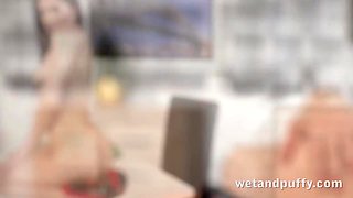 Sereyna Gomez In Oiled And Toyed By