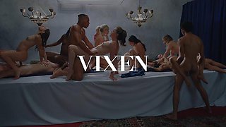 VIXENPLUS Beauty Kylie helps bride to be Emma relax in the best way