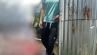 Amateur Latina MILF Katrina4deluxe Outdoor Public Dressing Room Nude Compilation