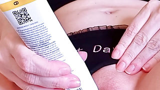 Testing my sex machine for the first time - vertical version