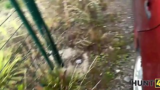 Picking up a sweet girl and fucking her in front of her boyfriend
