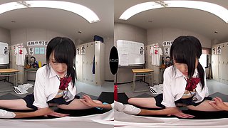 Japanese POV Passion Ignites with Student Virtual Heat