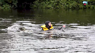 Lifejacket & Cosy Wetsuit Saves Lucy From River Disaster