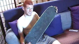 Tristian Beating His Stiff Meat