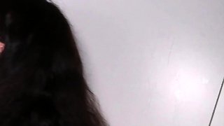 Petite bj glory hole teen facialized