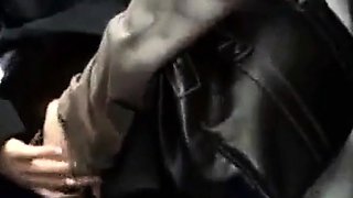 Public Train Sex with Japanese Amateur