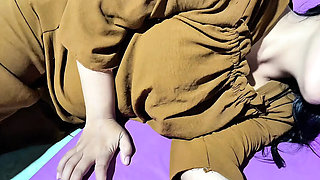 Hulala1001 & Naylalala Horny Stepsister Handjob - Big Tits Jerking Off Brother