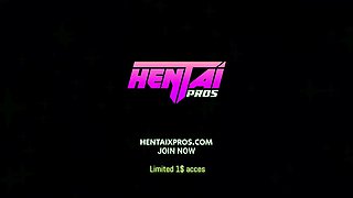 Uncensored Hentai Hot Dick Sucking and Creampie Missionary