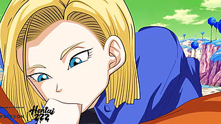 DRAGON BALL ANDROID 18 FUCKED HARD CREAMPIE HENTAI